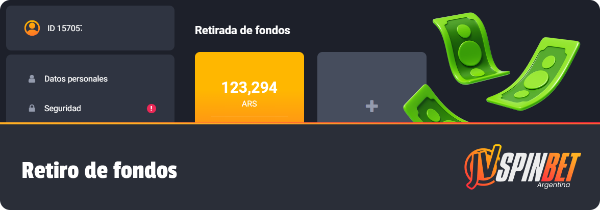 Métodos de pago de JVSpin